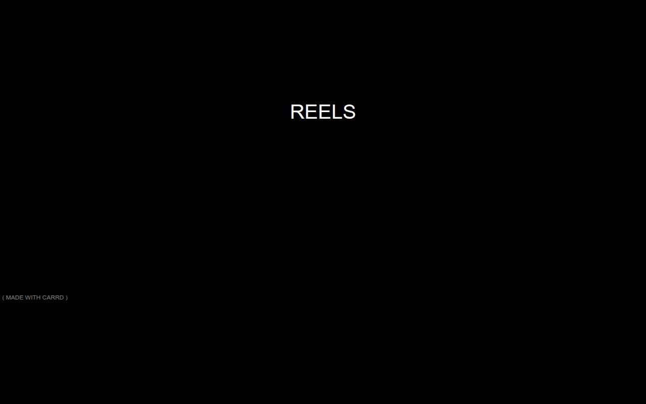 Carrd profile picture for @reels